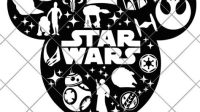 Disney Star Wars SVG Disney Star Wars SVG: Unlocking The Galactic Imagination For Creative Projects