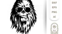 Chewbacca SVG Free Chewbacca SVG Free: A Comprehensive Guide To The Beloved Wookiee In Scalable Vector Graphics