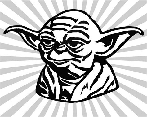 Yoda SVG Free Download Yoda SVG Free Download: Uncover The Wisdom Of A Jedi Master