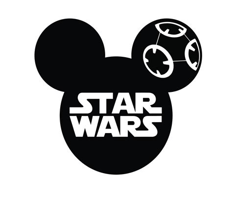 Mickey Mouse Star Wars SVG Mickey Mouse Star Wars SVG: A Galactic Fusion Of Childhood And Sci-Fi