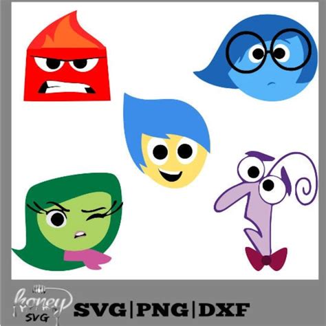 Inside Out Characters SVG Inside Out Characters SVG: A Comprehensive Guide To The Emotions