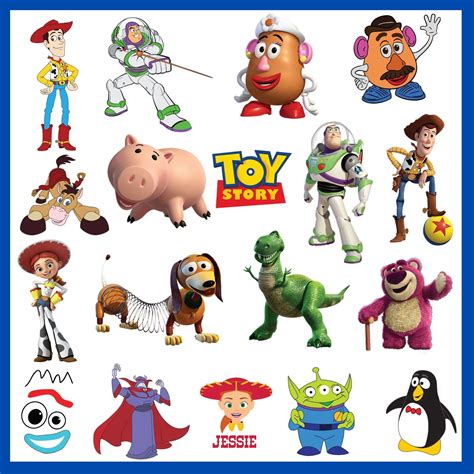 Toy Story Characters SVG Toy Story Characters SVG: A Comprehensive Guide To The Beloved Disney Icons