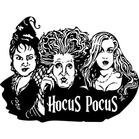 Hocus Pocus Characters SVG Hocus Pocus Characters SVG: Bringing The Magic To Life