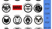 Marvel Characters SVG Free Marvel Characters SVG Free: Unleash The Power Of Superheroes In Your Designs