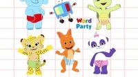 Word Party Characters SVG Word Party Characters SVG: Unlock The Magical World Of Learning With Adorable Designs