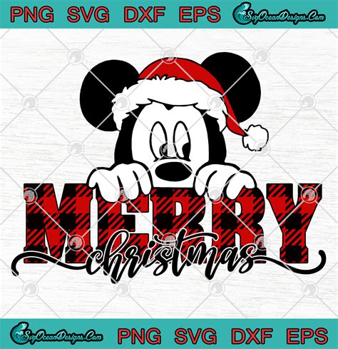 Mickey Mouse SVG Christmas Mickey Mouse SVG Christmas: A Festive Guide To Using Mickey Mouse SVGs For Christmas Crafts