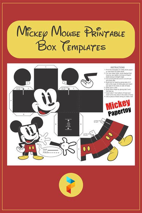 Mickey Mouse SVG Box Mickey Mouse SVG Box: A Creative Guide To DIY Magic