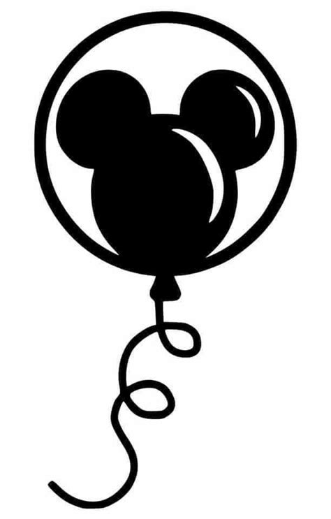 Mickey Mouse Balloon SVG Mickey Mouse Balloon SVG: The Ultimate Guide To Creating Magical Designs