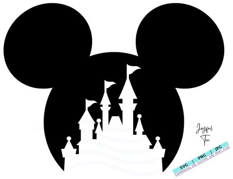 Mickey Mouse SVG Castle Mickey Mouse SVG Castle: A Timeless Icon For Disney Lovers