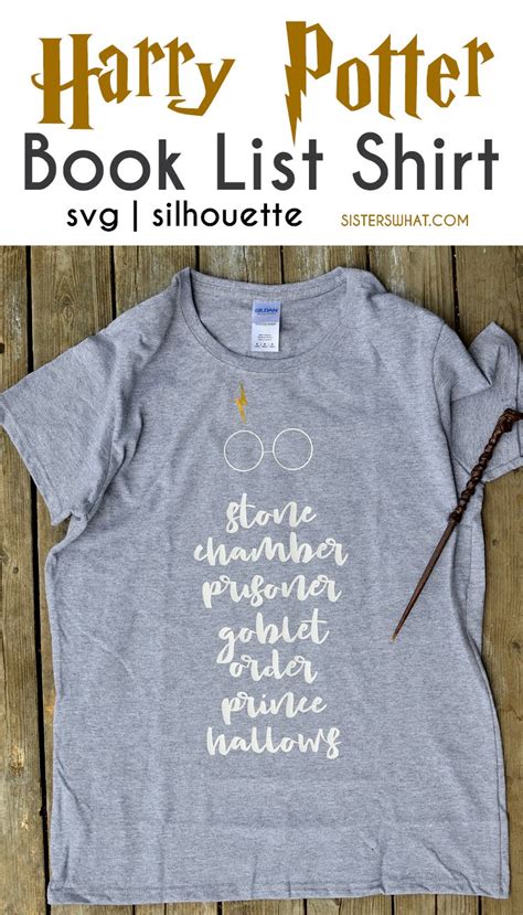 Harry Potter SVG Shirts Harry Potter SVG Shirts: A Magical Fashion Statement