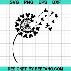 Mickey Mouse Dandelion SVG Mickey Mouse Dandelion SVG: A Comprehensive Guide