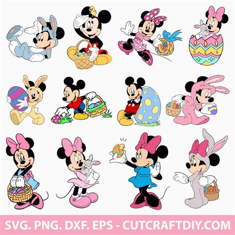 Mickey Mouse Easter SVG H1: Unveil The Magic Of Easter With Mickey Mouse SVGs