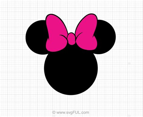 Minnie Mouse SVG Head Minnie Mouse SVG Head: A Comprehensive Guide To Embellishing Your Designs