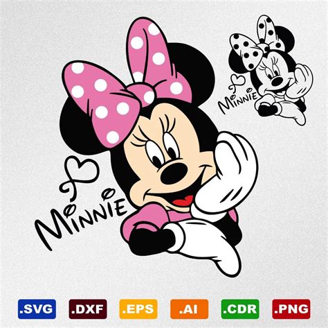 Minnie Mouse SVG Files Free Minnie Mouse SVG Files: Unleash The Magic Of Disney's Beloved Icon