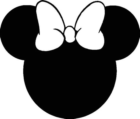 Minnie Mouse SVG Silhouette Minnie Mouse SVG Silhouette: Unleashing The Magic Of Disney's Beloved Icon