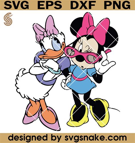 Minnie Mouse And Daisy Duck SVG Minnie Mouse And Daisy Duck SVG: A Comprehensive Guide To Downloading And Using These Iconic Characters