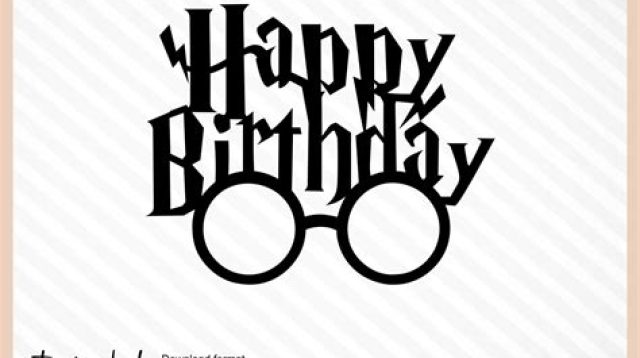 Harry Potter Cake Topper SVG Harry Potter Cake Topper SVG: A Magical Addition To Your Celebration