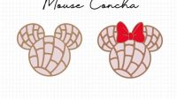 Minnie Mouse Concha SVG Minnie Mouse Concha SVG: A Sweet Fusion Of Mexican And Disney Traditions