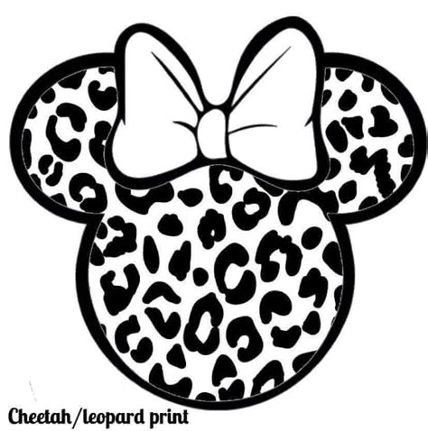 Cheetah Minnie Mouse SVG Free Cheetah Minnie Mouse SVG: A Guide To Creating And Using Your Own