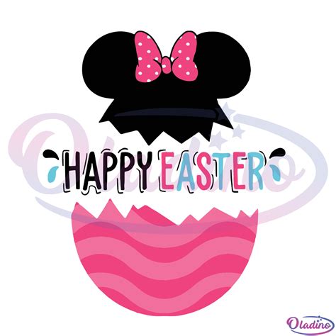 Minnie Mouse Easter SVG H1: Minnie Mouse Easter SVG: Celebrate The Festive Spirit With Disney Charm