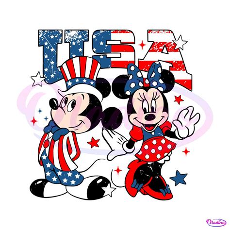 Minnie Mouse 4th Of July SVG Minnie Mouse 4th Of July SVG: Celebrate Independence Day With A Beloved Icon