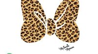 Minnie Mouse Leopard Bow SVG Minnie Mouse Leopard Bow SVG: Unleash Your Inner Fashionista