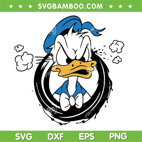 Angry Donald Duck SVG H1: Unleashing The Fury: Exploring The Angry Donald Duck SVG Phenomenon