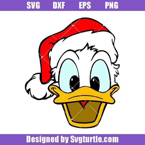 Donald Duck Christmas SVG Donald Duck Christmas SVG: A Festive Addition To Your Holiday Decor