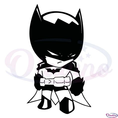 Cute Batman SVG H1: Unleash The Adorable Side Of The Dark Knight: Exploring The World Of Cute Batman SVGs