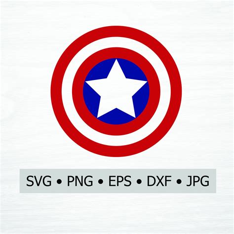 Captain America Shield SVG Captain America Shield SVG: A Comprehensive Guide To The Star-Spangled Symbol