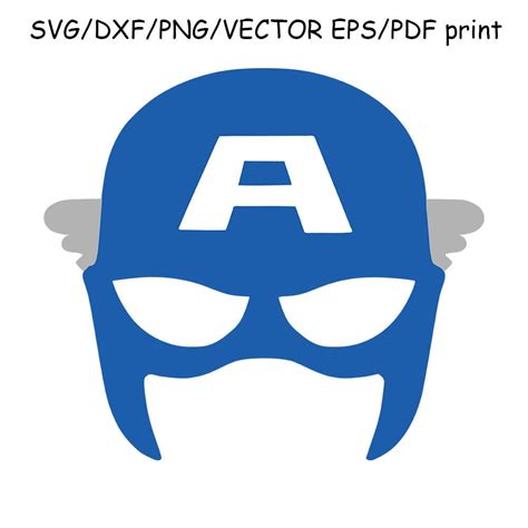 Captain America Mask SVG Captain America Mask SVG: The Ultimate Guide To Design