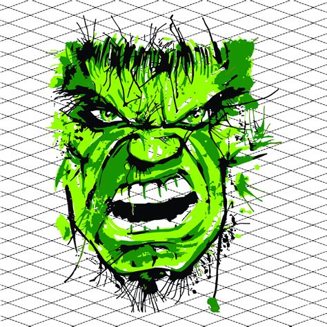 Hulk SVG Hulk SVG: Unleashing The Green Goliath's Rage In Vector Graphics