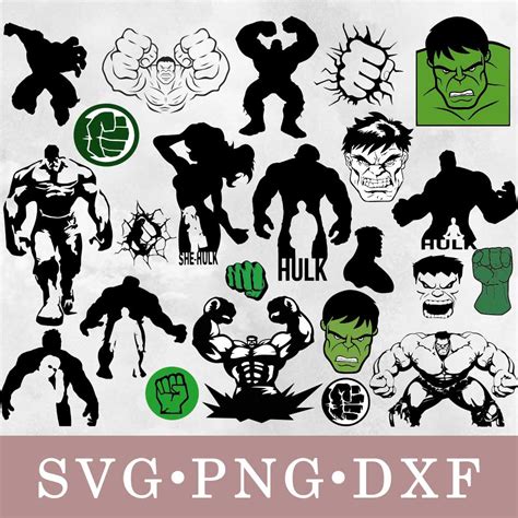 Hulk SVG For Cricut Hulk SVG For Cricut: Unleash The Green Giant In Your Craft Projects