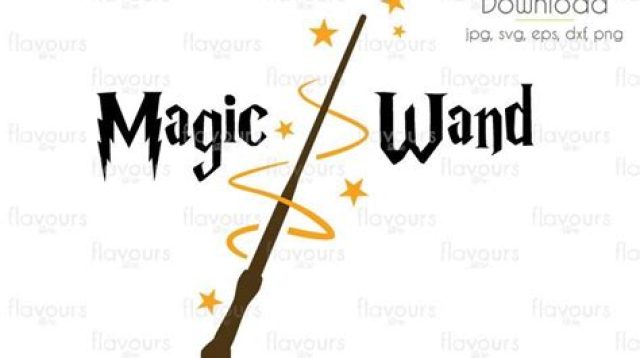 Harry Potter Wizard Wand SVG Harry Potter Wizard Wand SVG: Unleash The Magic Of The Wizarding World