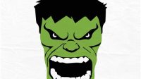 Hulk Face SVG Free Hulk Face SVG Free: Unleash The Green Giant's Might In Your Designs