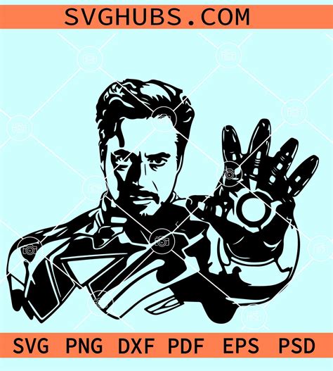 Iron Man SVG Files Free Iron Man SVG Files: Unleash The Superhero Within Your Designs