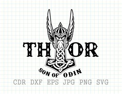 Thor Shirt SVG Thor Shirt SVG: Unleash The Thunderous Power Of The Norse God