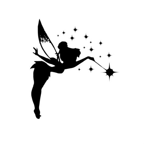 Tinker Bell Silhouette SVG Tinker Bell Silhouette SVG: Capture The Magic Of Disney's Iconic Fairy