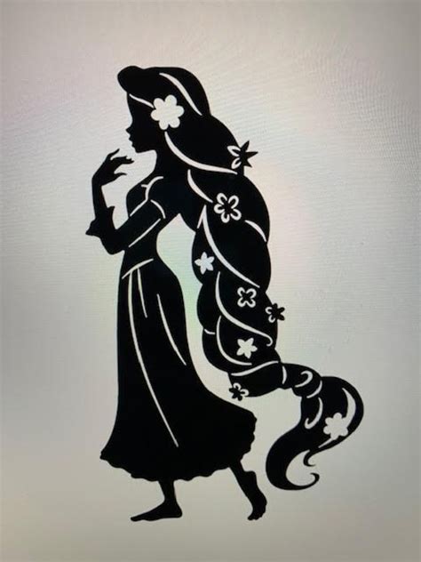 Rapunzel Silhouette SVG Free Rapunzel Silhouette SVG Free: Unleash The Enchanting Princess Into Your Creative Endeavors