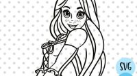 Rapunzel Outline SVG Rapunzel Outline SVG: A Comprehensive Guide