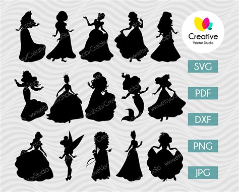 Princess SVGs Princess SVGs: A Guide To The World Of Royal Vector Graphics