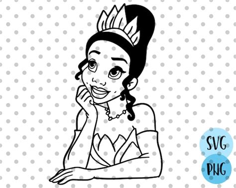 Princess Tiana SVG Princess Tiana SVG: A Comprehensive Guide To The Disney Princess's Enchanting Silhouette