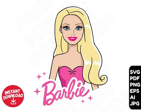 Princess Barbie SVG Princess Barbie SVG: Enchanting Designs For Creative Expressions