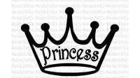 Princess Crown SVG With Name Princess Crown SVG With Name: A Majestic Way To Personalize Your Designs