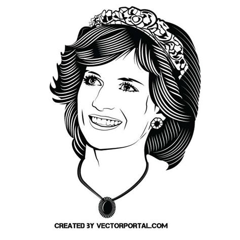 Princess Diana SVG Princess Diana SVG: Capturing The Legacy Of The People's Princess