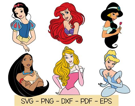 Disney Princess SVG For Cricut Disney Princess SVG For Cricut: Unleash Your Creativity With Enchanting Designs