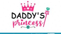 Daddy's Princess SVG Daddy's Princess SVG: A Symbol Of Love And Affection