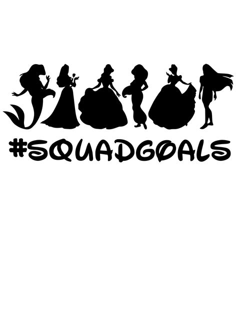 Princess Squad Goals SVG Princess Squad Goals SVG: Unleashing The Power Of Feminine Camaraderie