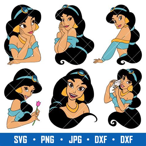 Princess Jasmine SVG Princess Jasmine SVG: Unleash The Enchanting World Of Agrabah