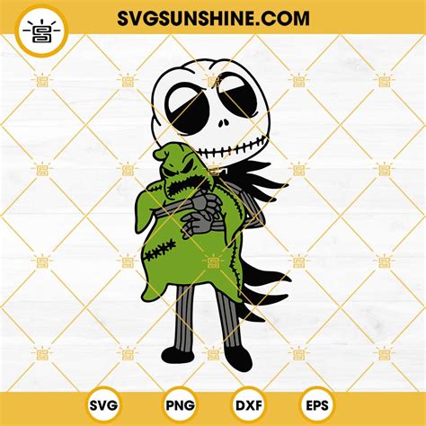 Jack Skellington And Oogie Boogie SVG Jack Skellington And Oogie Boogie SVG: Spooktacular Halloween Designs